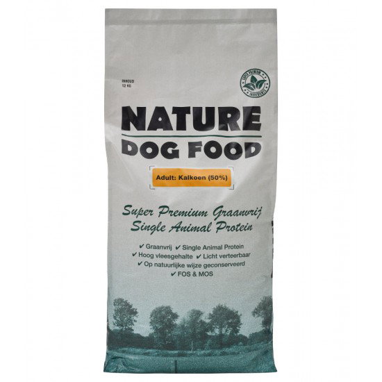 Nature dog food - Kalkoen