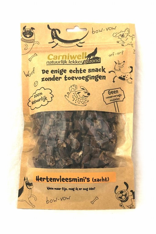 Carniwell hertenvleesmini's (zacht)