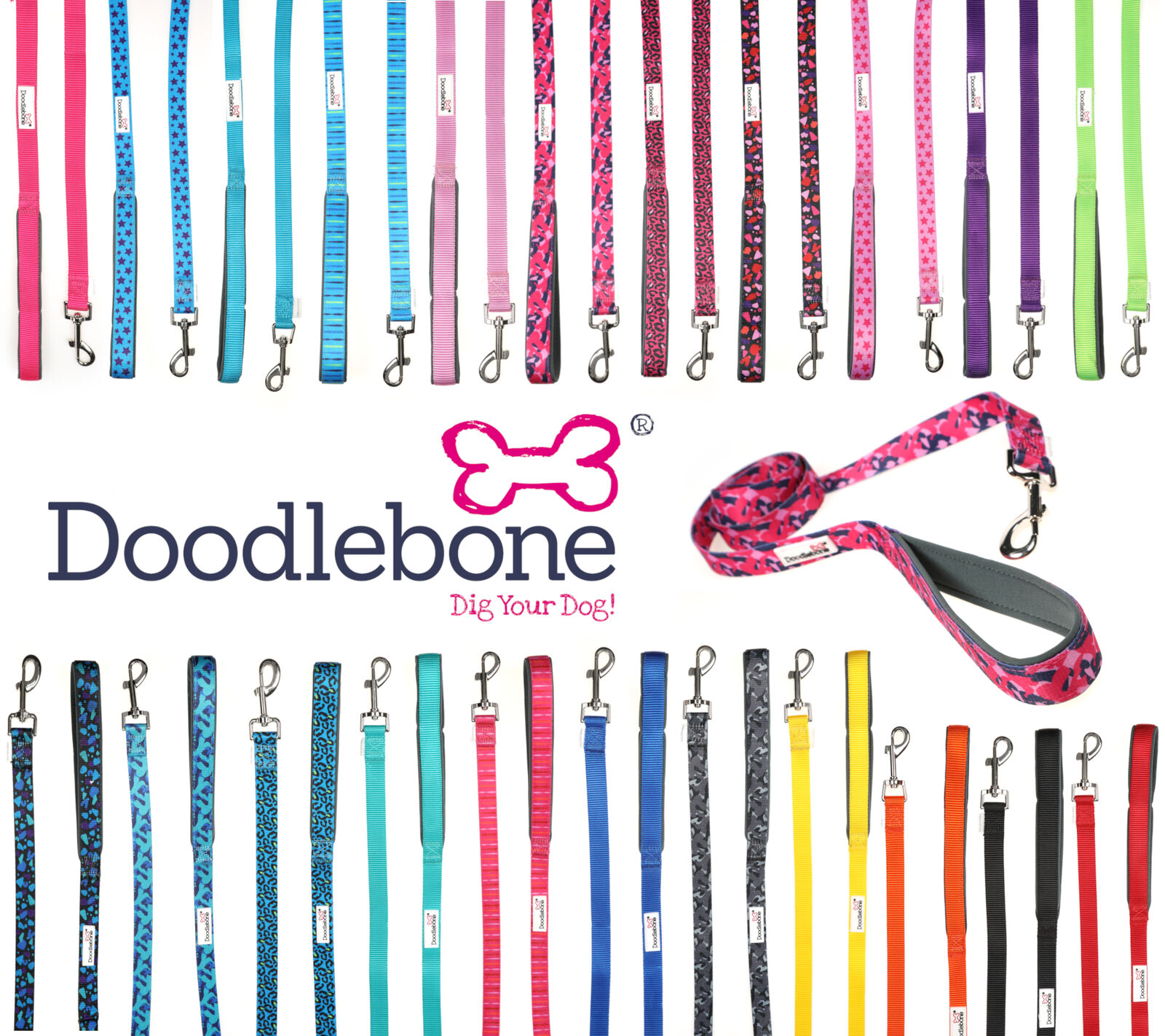Doodlebone pattern lijnen